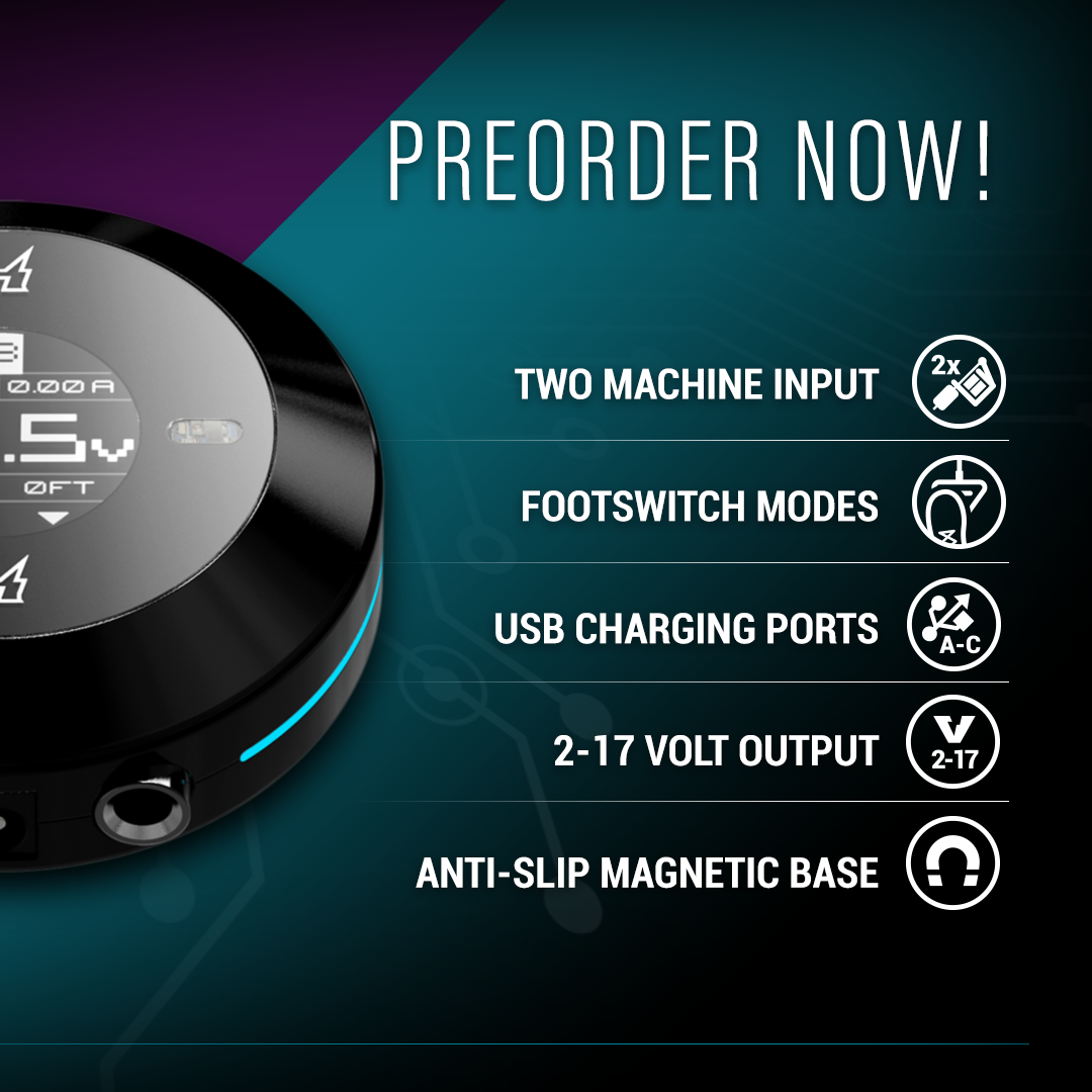 FK Irons Hover Touchless Tattoo Power Supply - Ultimate Beauty