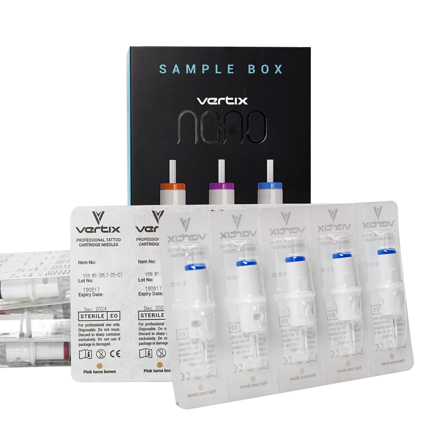Vertix Nano Membrane Cartridge Needles — Sample Pack of 40 - Ultimate Beauty