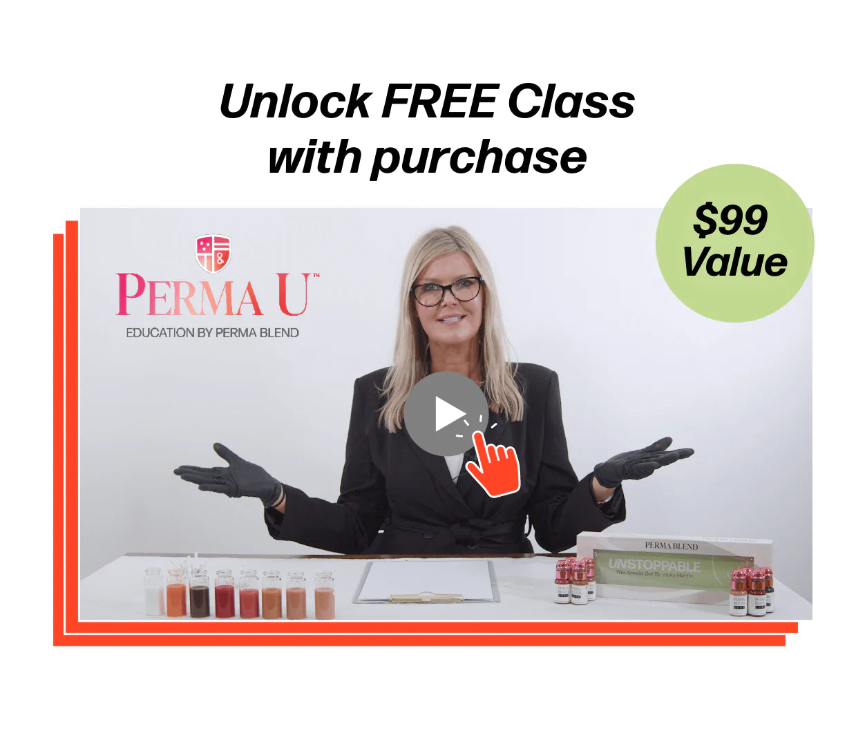 Vicky Martin Unstoppable Areola Set — Perma Blend —8 1/2oz Bottles - Ultimate Beauty