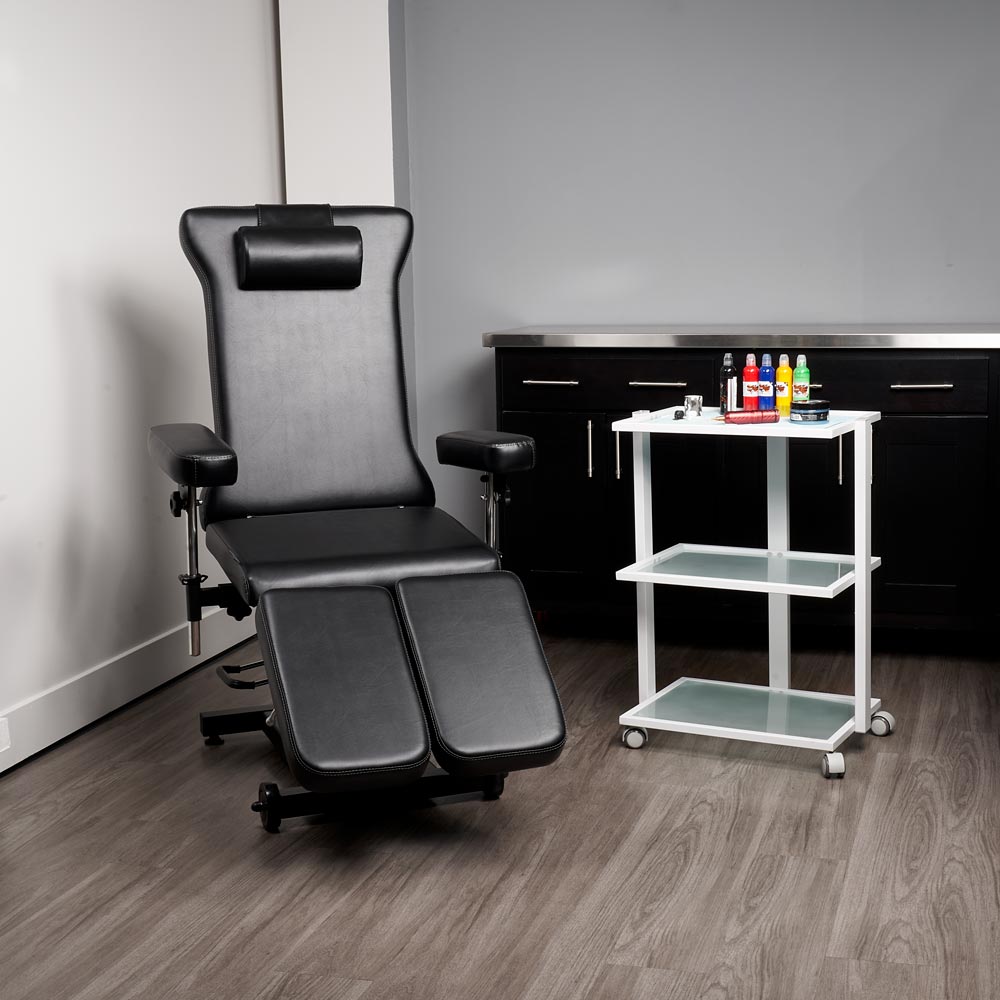 Fellowship Rolling Cart — White - Ultimate Beauty