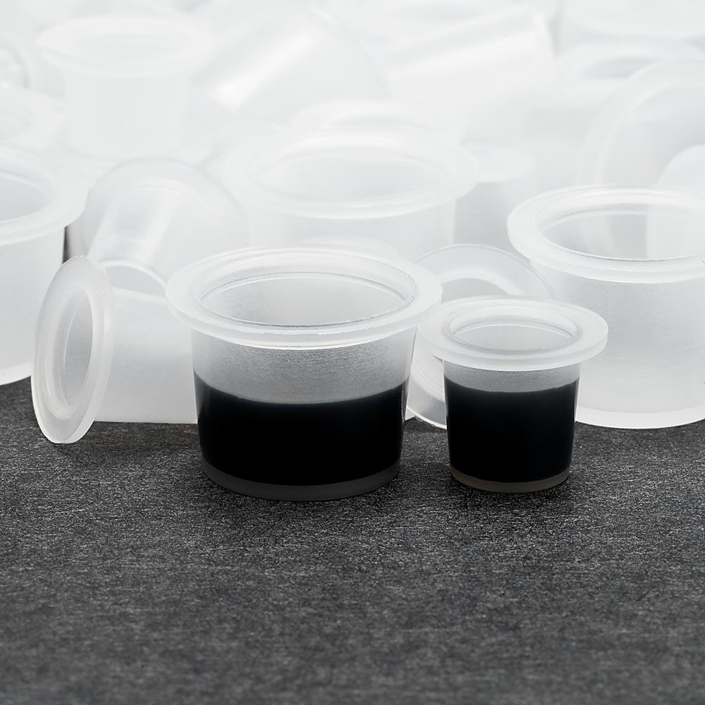 Saferly Tattoo Ink Cups — Size #9 (Small) - Ultimate Beauty