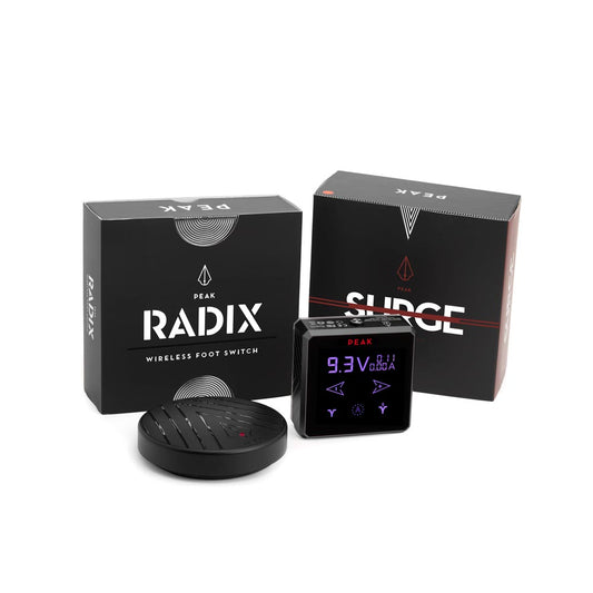 Peak Surge Power Supply + Radix Wireless Footswitch Bundle - Ultimate Beauty