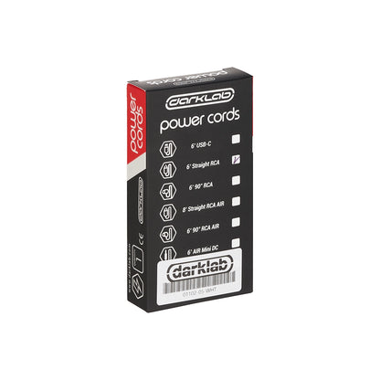 Darklab 6’ Straight RCA Cable — White - Ultimate Beauty