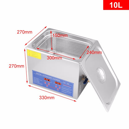 Genesis Ultrasonic Digital Cleaner 10L 110v or 220v - Ultimate Beauty