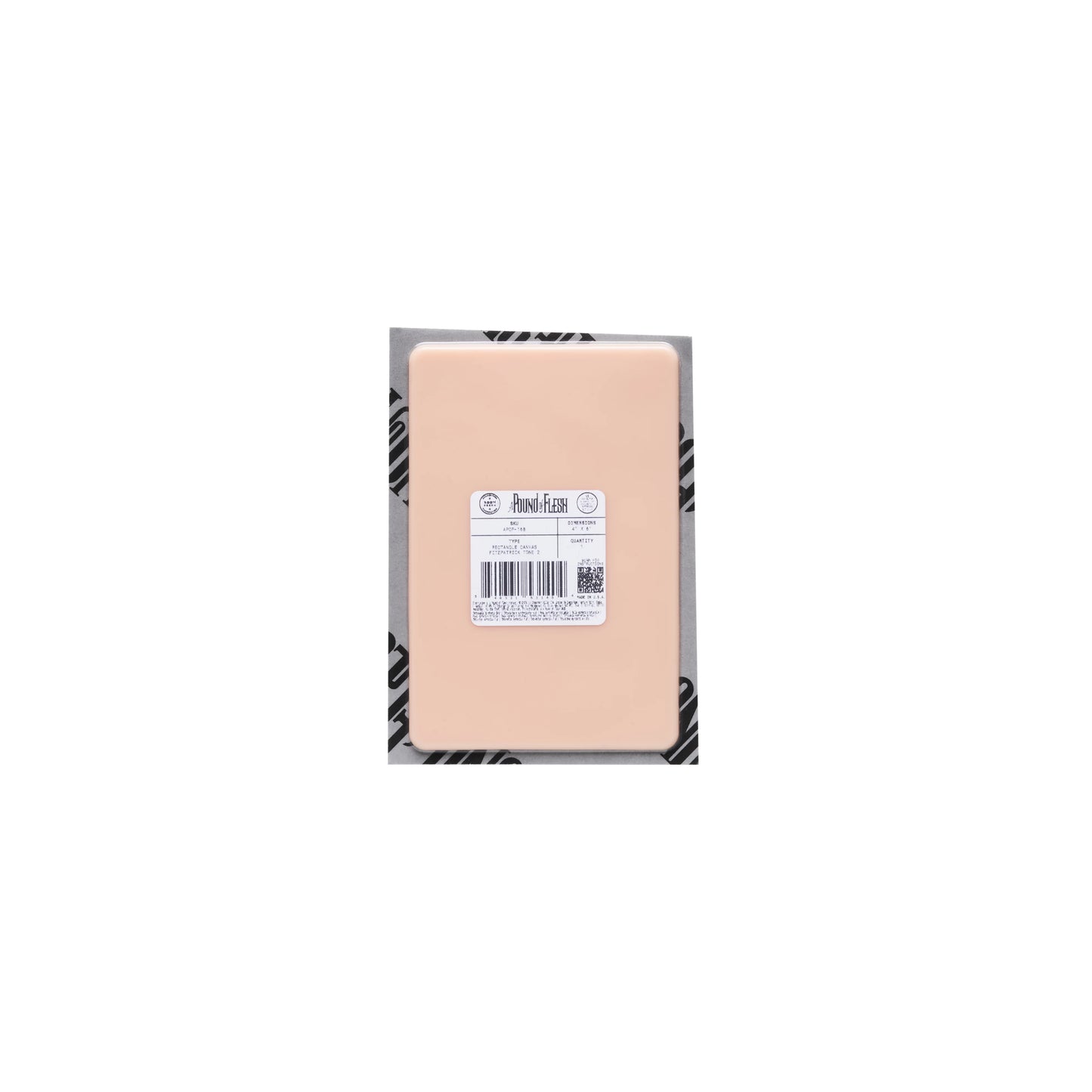 A Pound of Flesh Flat Canvas — 4" x 6"— Single or Pack - Ultimate Beauty