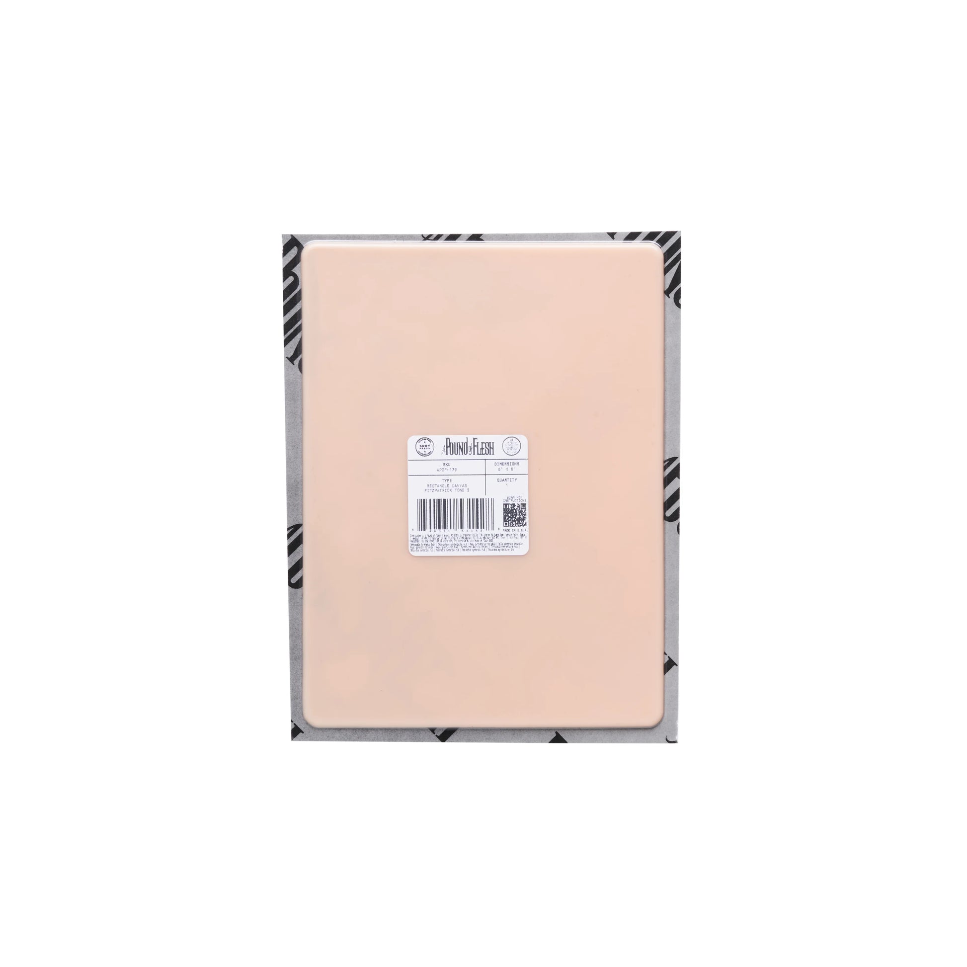 A Pound of Flesh Flat Canvas — 6" x 8" — Single or Pack - Ultimate Beauty