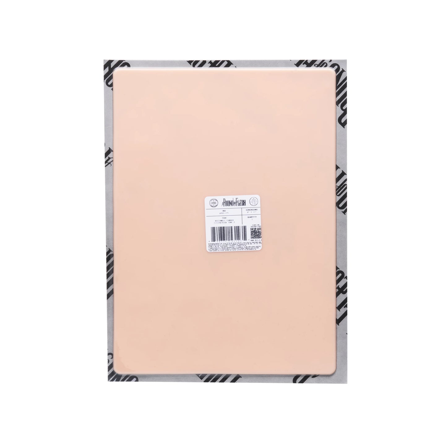 A Pound of Flesh Flat Canvas — 8" x 11" — Single or Pack - Ultimate Beauty