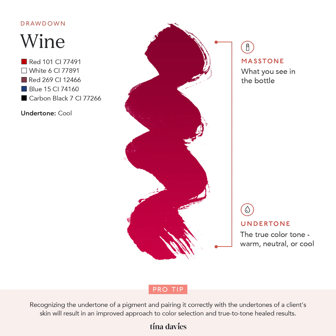 Tina Davies Lip - Wine - Ultimate Beauty