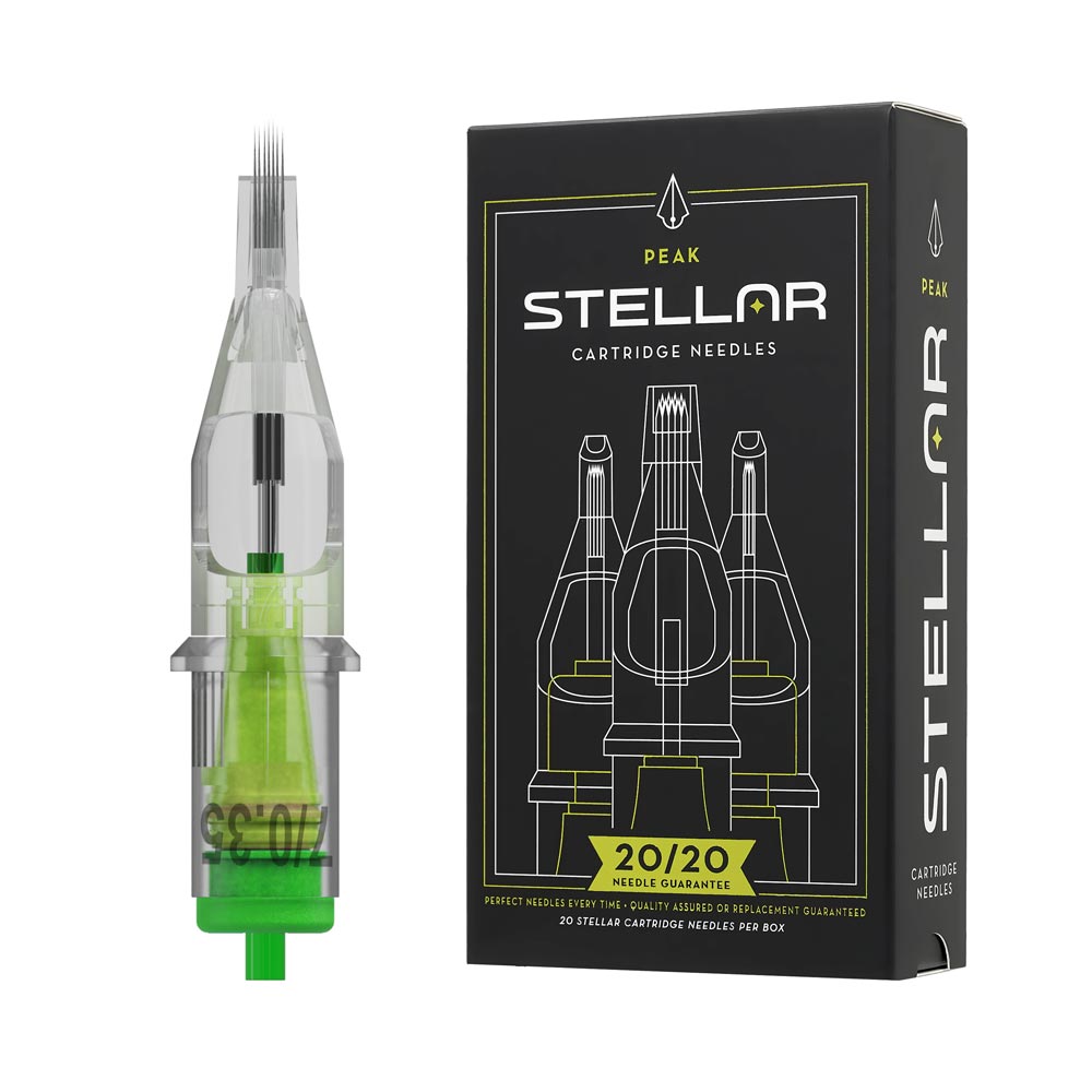 Peak Stellar Needle Cartridges — Box of 20 - Ultimate Beauty