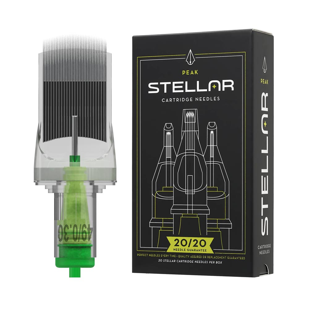 Peak Stellar Needle Cartridges — Box of 20 - Ultimate Beauty