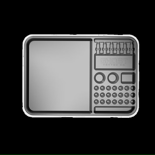 Ghost Tattoo Disposable Tray Tops — Pack of 25 - Ultimate Beauty