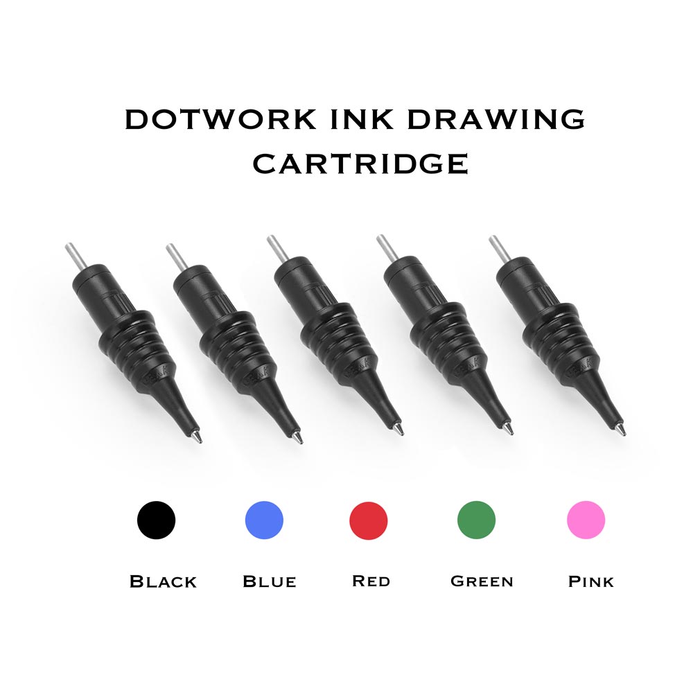 Peak Dotwork Ink Drawing Cartridge — Box of 20