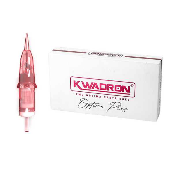 Kwadron Optima Plus PMU Cartridge Tattoo Needles — Box of 20