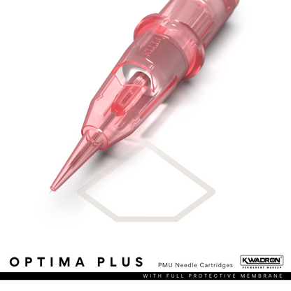 Kwadron Optima Plus PMU Cartridge Tattoo Needles — Box of 20