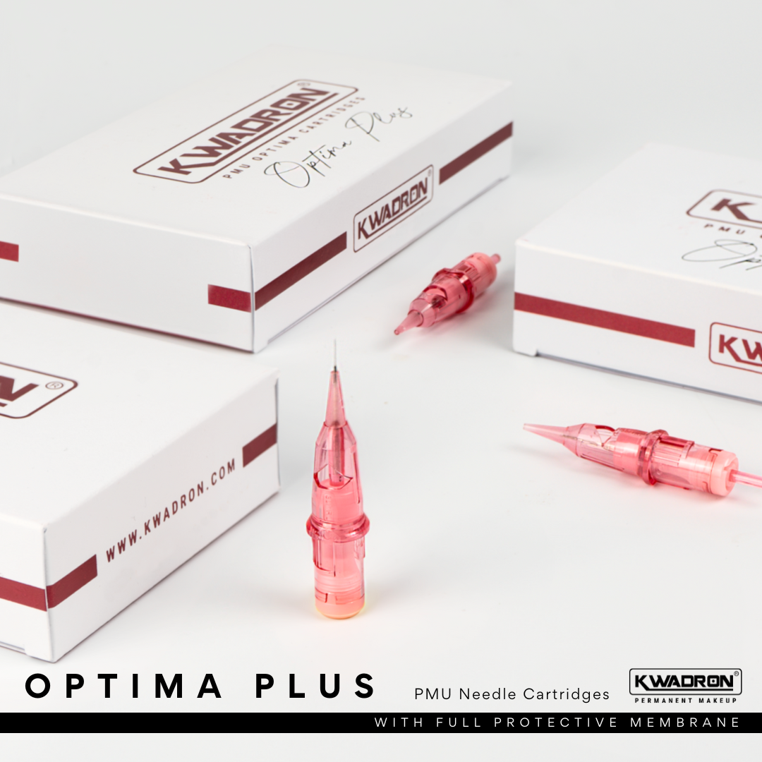 Kwadron Optima Plus PMU Cartridge Tattoo Needles — Box of 20