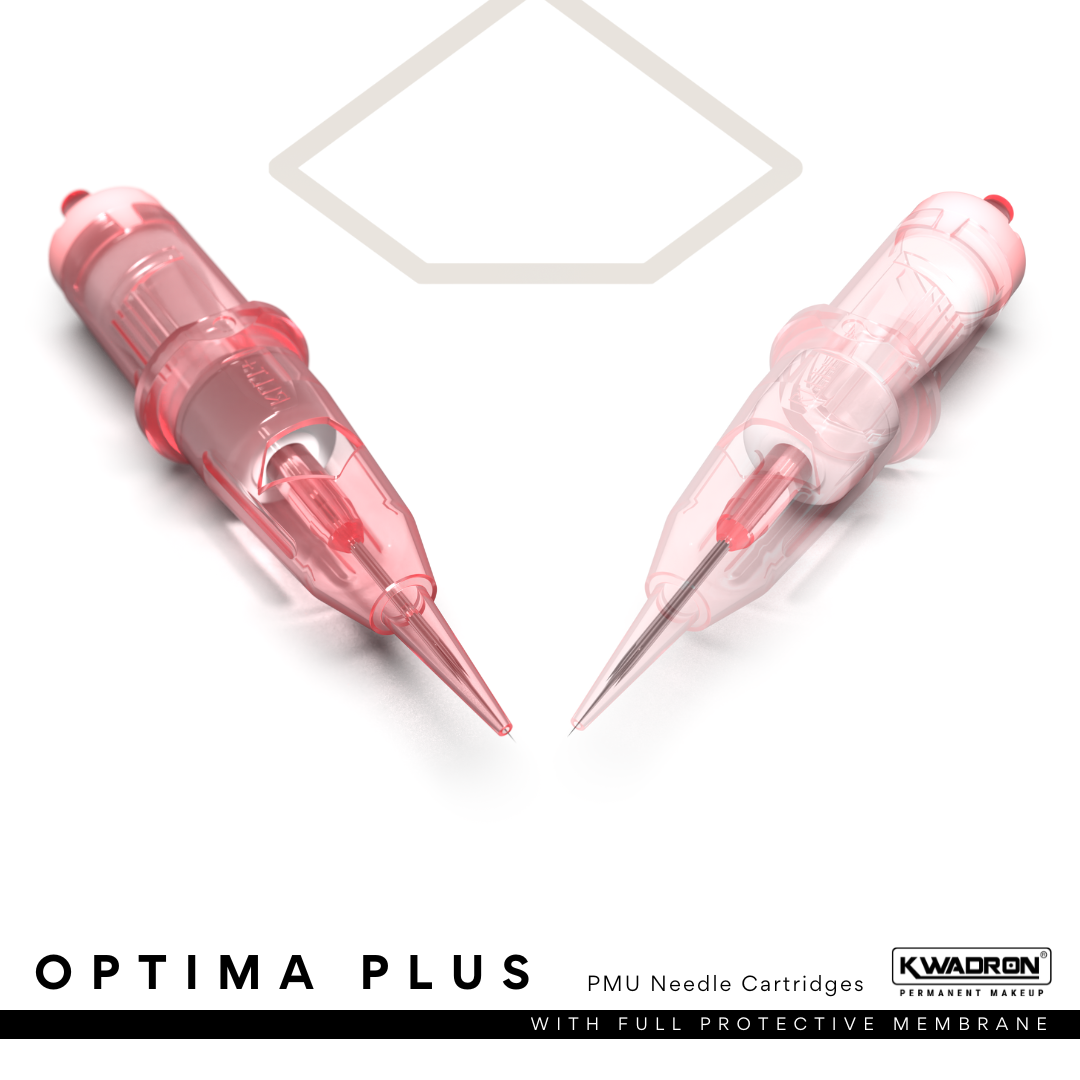 Kwadron Optima Plus PMU Cartridge Tattoo Needles — Box of 20