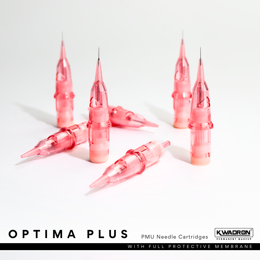 Kwadron Optima Plus PMU Cartridge Tattoo Needles — Box of 20