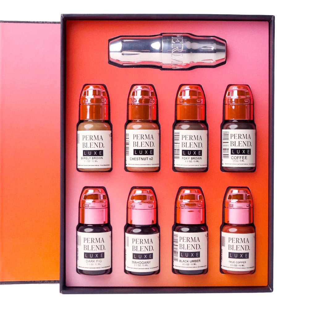 LUXE Brow + Perma Pen Training Kit — Perma Blend — 1/2oz - Ultimate Beauty