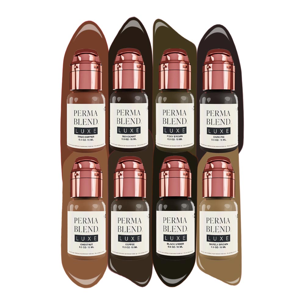 LUXE Brow + Perma Pen Training Kit — Perma Blend — 1/2oz - Ultimate Beauty