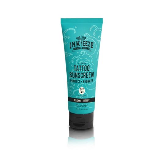 INK-EEZE Hi-Definition Tattoo Sunscreen Cream SPF 30 — 3oz Bottle - Ultimate Beauty