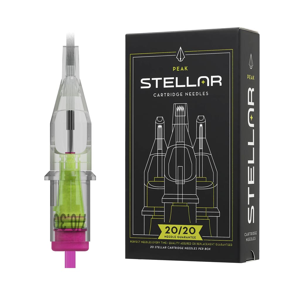 Peak Stellar Needle Cartridges — Box of 20 - Ultimate Beauty