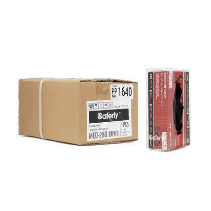 Saferly Acrylic Glove Box Holder + Dispenser - Ultimate Beauty