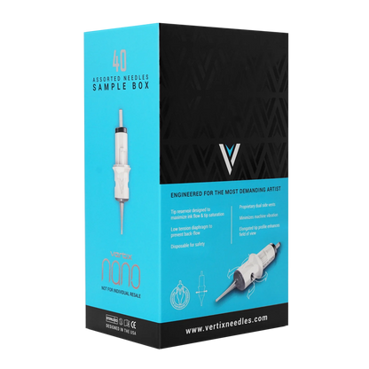 Vertix Nano Membrane Cartridge Needles — Sample Pack of 40 - Ultimate Beauty