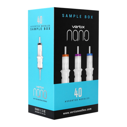 Vertix Nano Membrane Cartridge Needles — Sample Pack of 40 - Ultimate Beauty