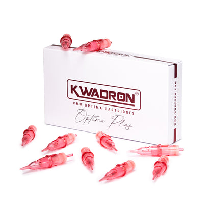 Kwadron Optima Plus PMU Cartridge Tattoo Needles — Box of 20