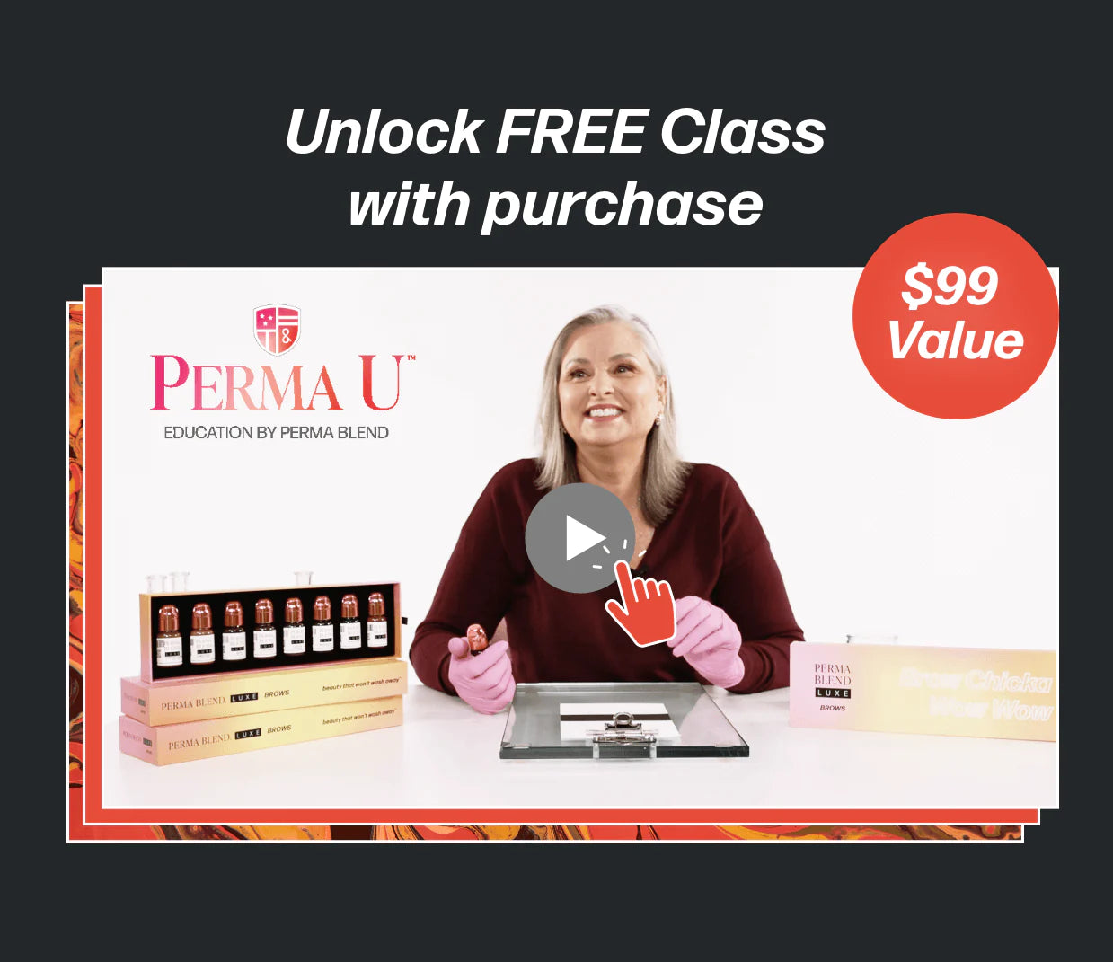 Luxe Brow Chicka Wow Wow Brow Set — Luxe Perma Blend — 8 1/2oz Bottles - Ultimate Beauty