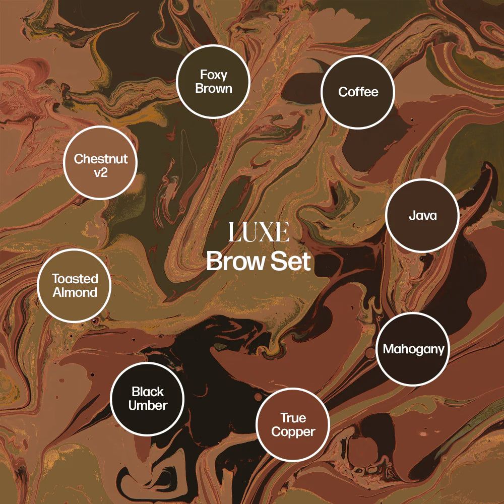 Luxe Brow Chicka Wow Wow Brow Set — Luxe Perma Blend — 8 1/2oz Bottles - Ultimate Beauty