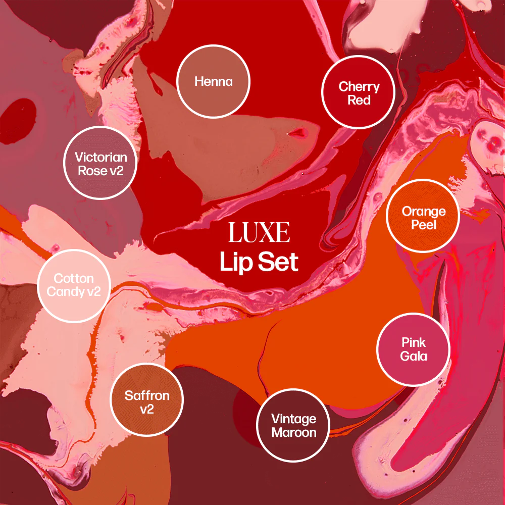 Luxe Pucker Up Buttercup Lip Set — Luxe Perma Blend — 8 1/2oz Bottles - Ultimate Beauty