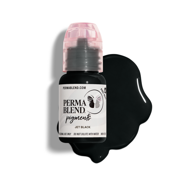 Jet Black — Perma Blend — 1/2oz Bottle