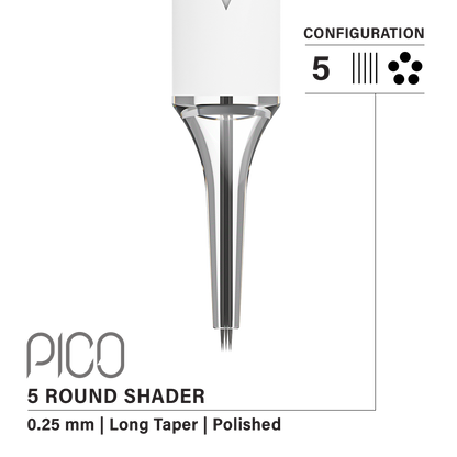 Vertix Pico Round Shader - Ultimate Beauty