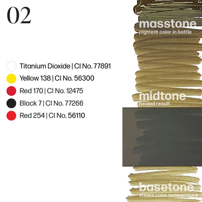 Paulina Osinkowska Ombre Brows 6 Bottle Set — Perma Blend — 1/2oz - Ultimate Beauty