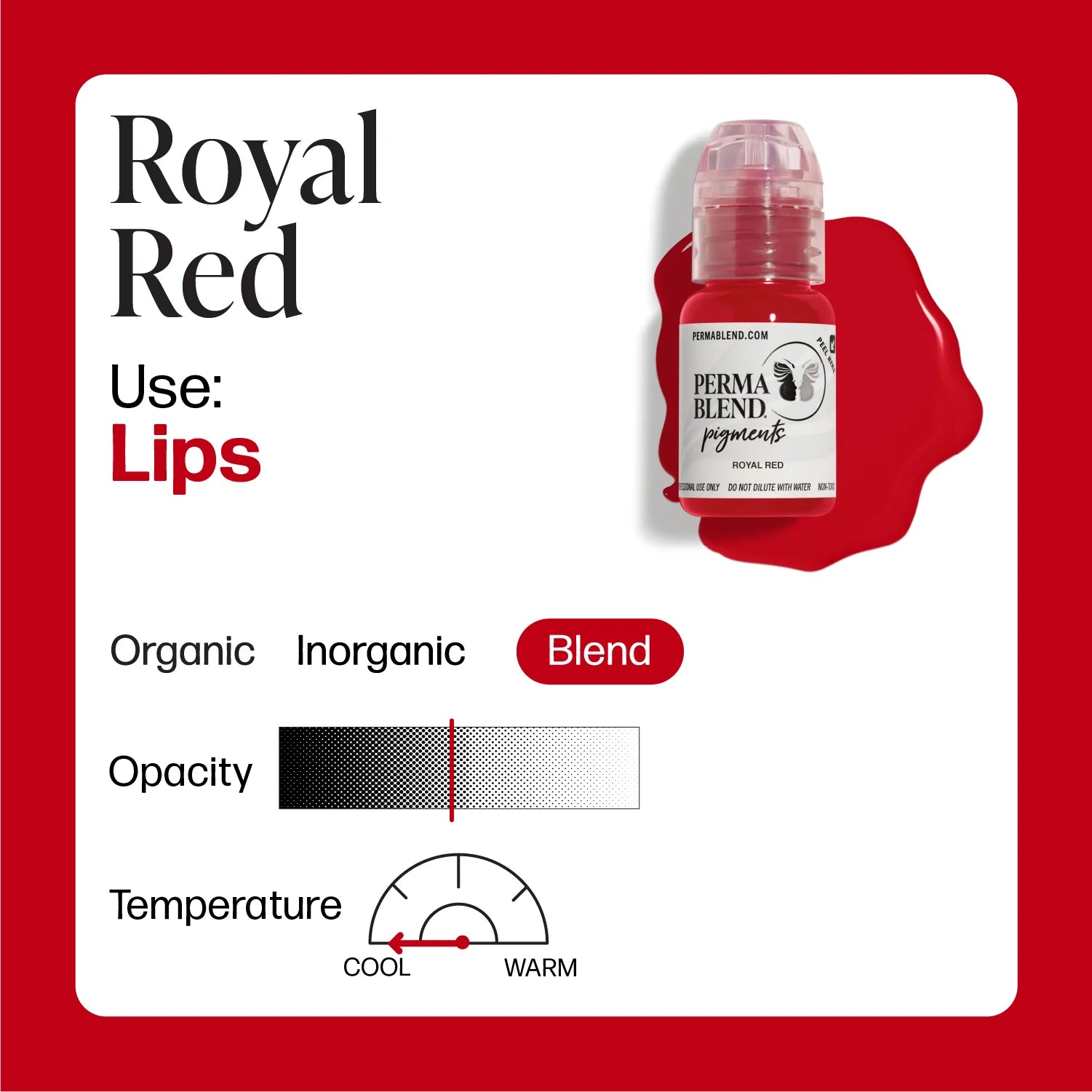 Royal Red — Perma Blend — 1/2oz