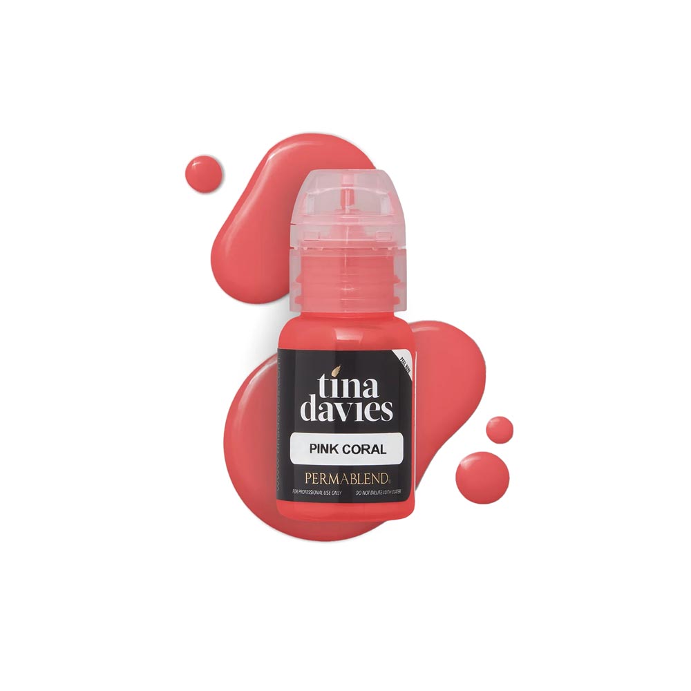 Tina Davies Lip Duo — Perma Blend — Pink Coral