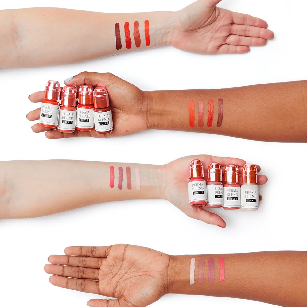 Luxe Pucker Up Buttercup Lip Set — Luxe Perma Blend — 8 1/2oz Bottles - Ultimate Beauty