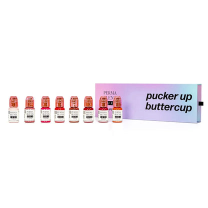 Luxe Pucker Up Buttercup Lip Set — Luxe Perma Blend — 8 1/2oz Bottles - Ultimate Beauty