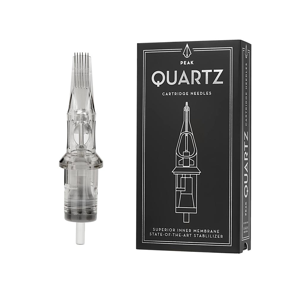 Peak Quartz Stippling Needle Cartridges — Box of 20