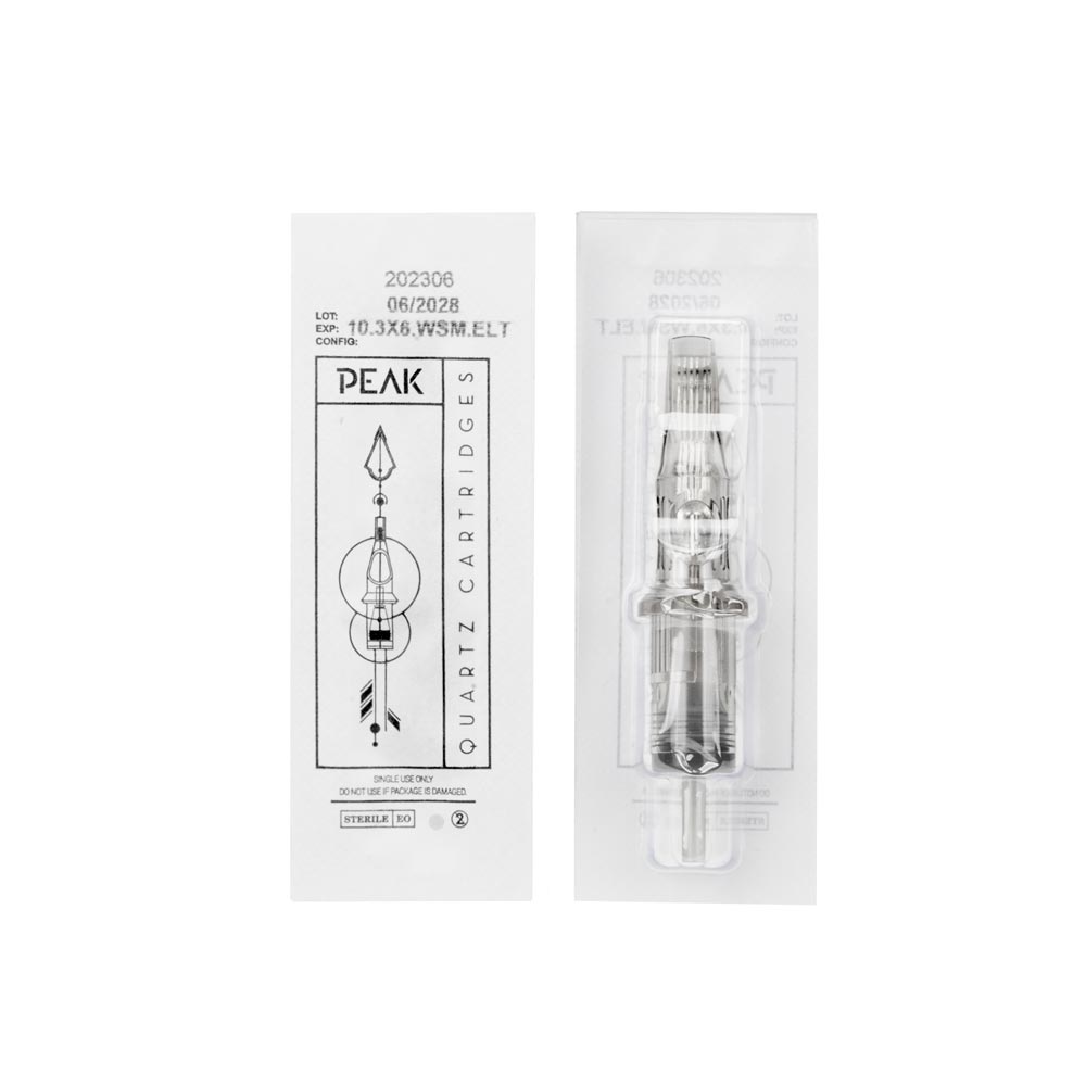 Peak Quartz Stippling Needle Cartridges — Box of 20 - Ultimate Beauty