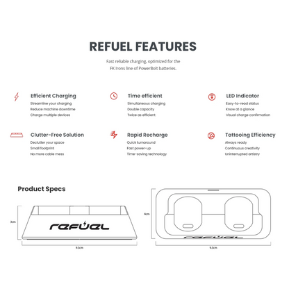 FK Irons Refuel Charging Dock - Ultimate Beauty