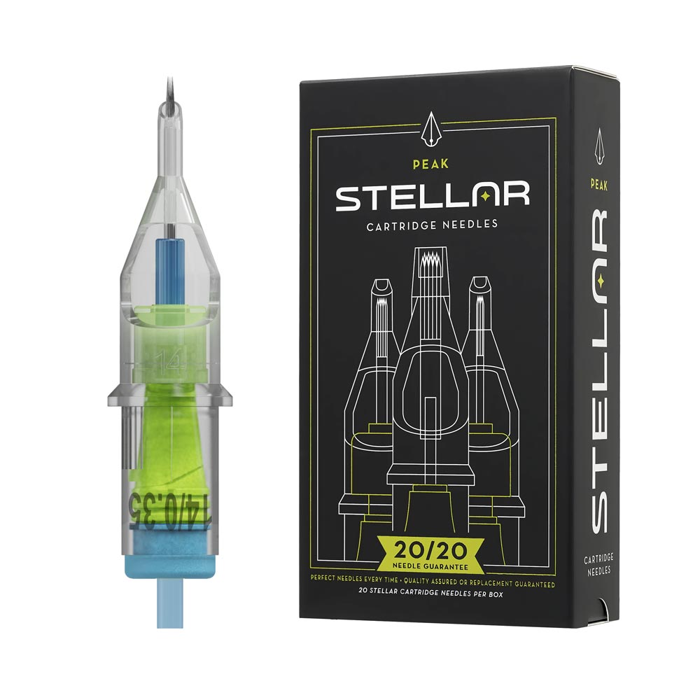 Peak Stellar Needle Cartridges — Box of 20 - Ultimate Beauty