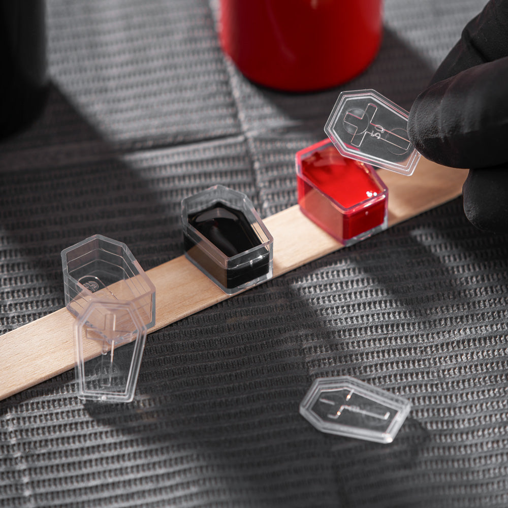 Saferly Coffin Ink Caps — #25 — Bag of 200 — Pick Color - Ultimate Beauty