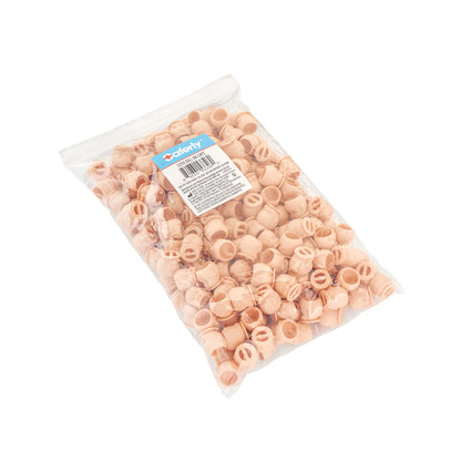 Saferly Cutie Doll Head Silicone Ink Caps —Size #16 (Large) — Bag of 200 - Ultimate Beauty