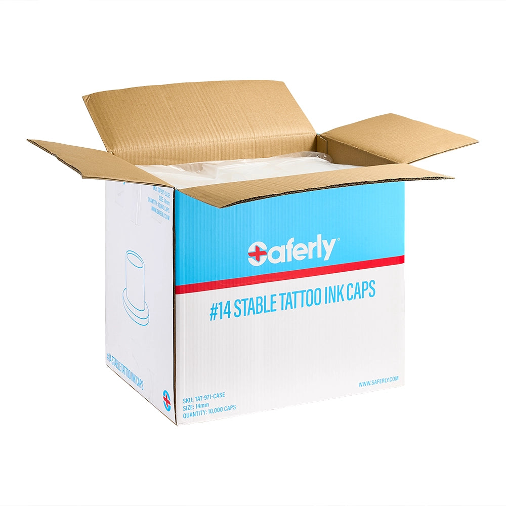 Saferly Ink Caps — Pick Size — Price Per Case - Ultimate Beauty