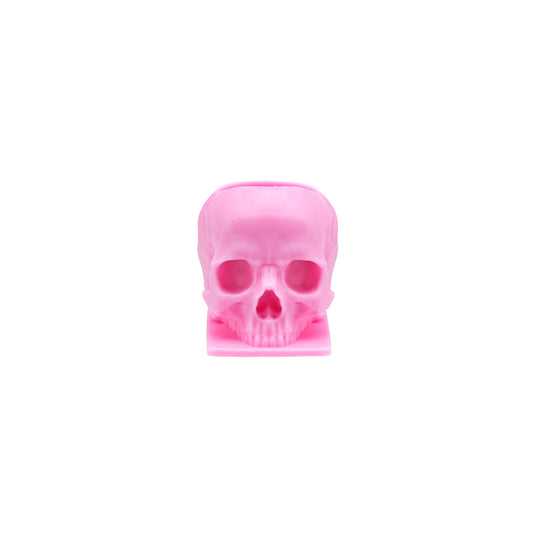 Saferly Skull Silicone Ink Caps —Size #16 (Large) — Bag of 200  — Pick Color - Ultimate Beauty