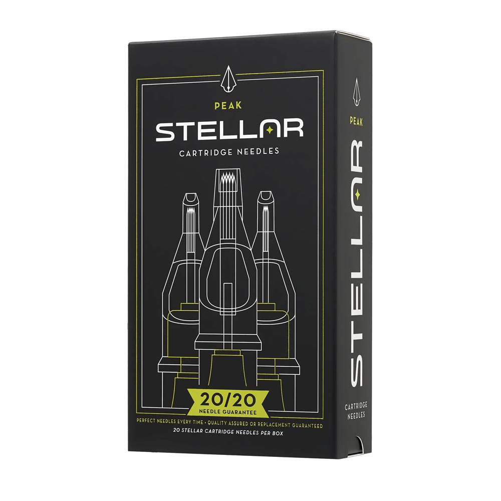Peak Stellar Needle Cartridges — Box of 20 - Ultimate Beauty