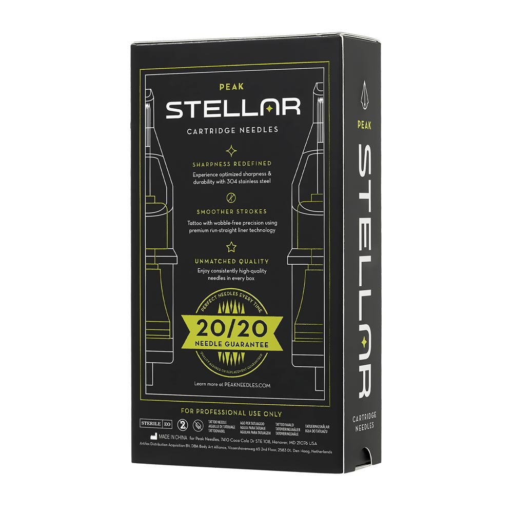 Peak Stellar Needle Cartridges — Box of 20 - Ultimate Beauty