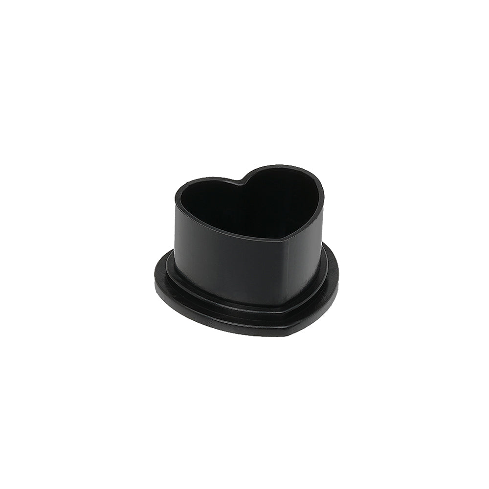 Saferly Heart Ink Caps — Bag of 500 — Pick Color and Size - Ultimate Beauty